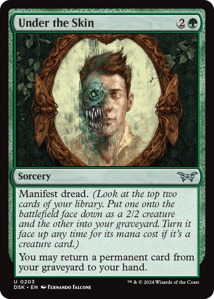 Image for Under the Skin (203) (DSK) - Magic: The Gathering