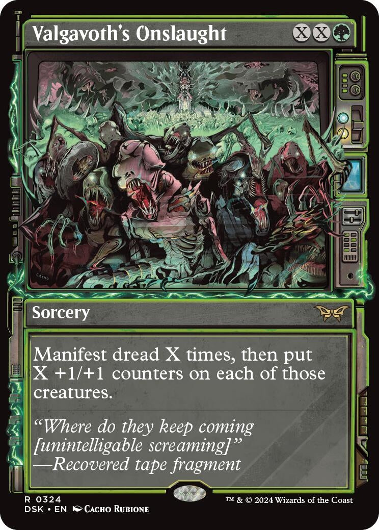 Image for Valgavoth's Onslaught (Showcase) (324) (DSK) - Magic: The Gathering