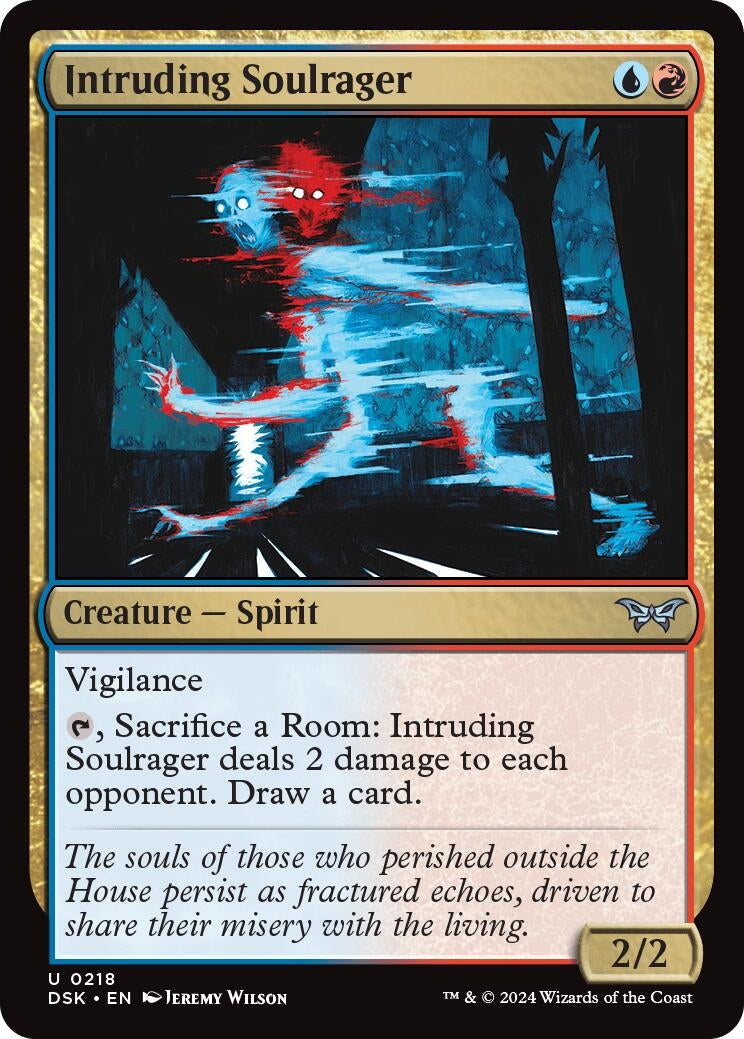 Image for Intruding Soulrager (218) (DSK) - Magic: The Gathering