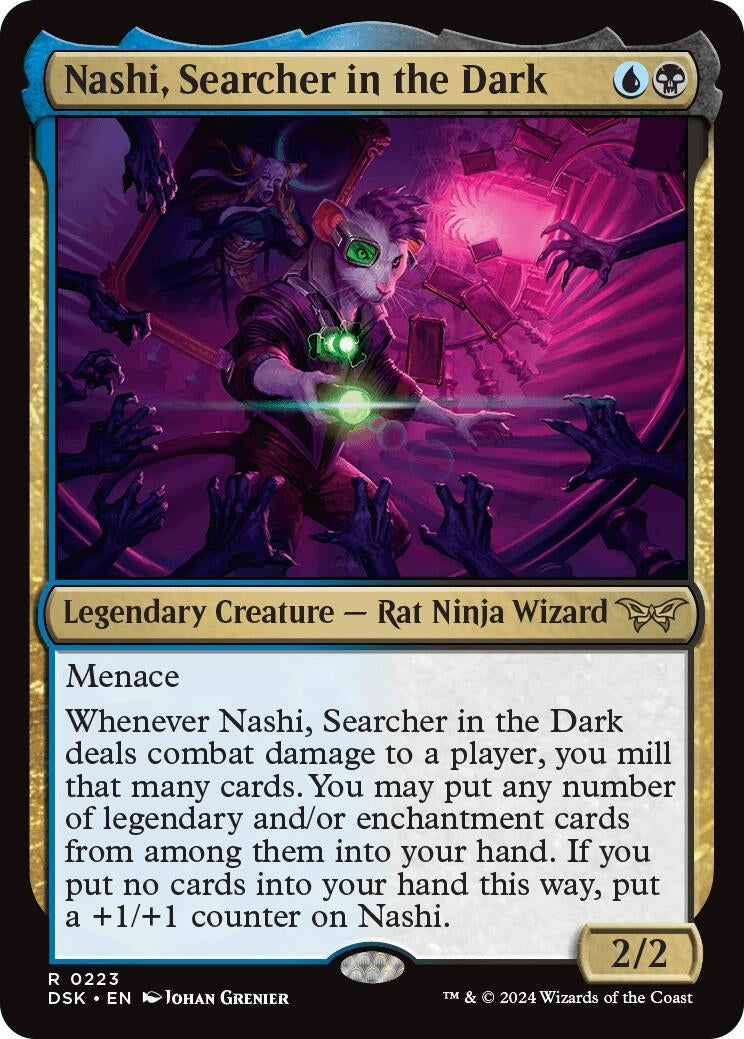 Image for Nashi, Searcher in the Dark (223) (DSK) - Magic: The Gathering