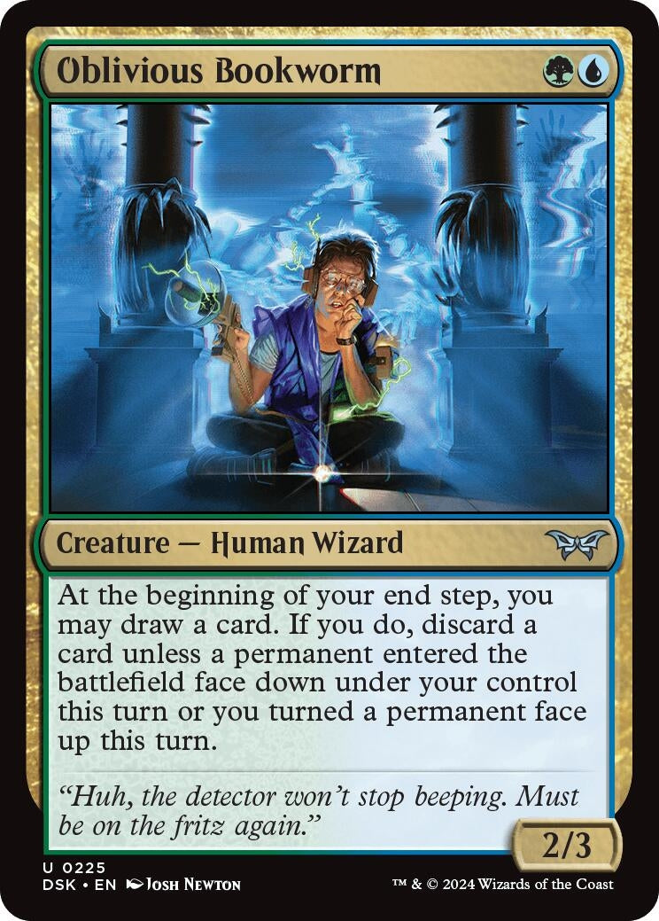Image for Oblivious Bookworm (0225) (225) (DSK) - Magic: The Gathering