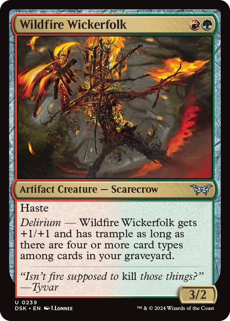 Image for Wildfire Wickerfolk (239) (DSK) - Magic: The Gathering