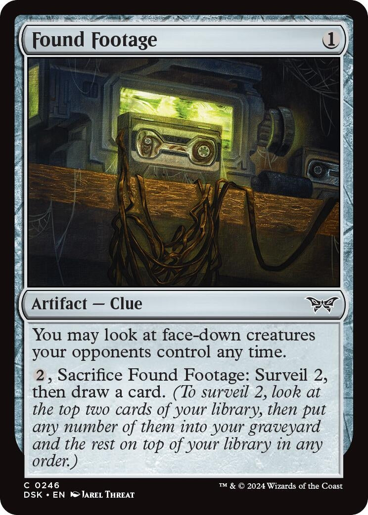 Image for Found Footage (246) (DSK) - Magic: The Gathering