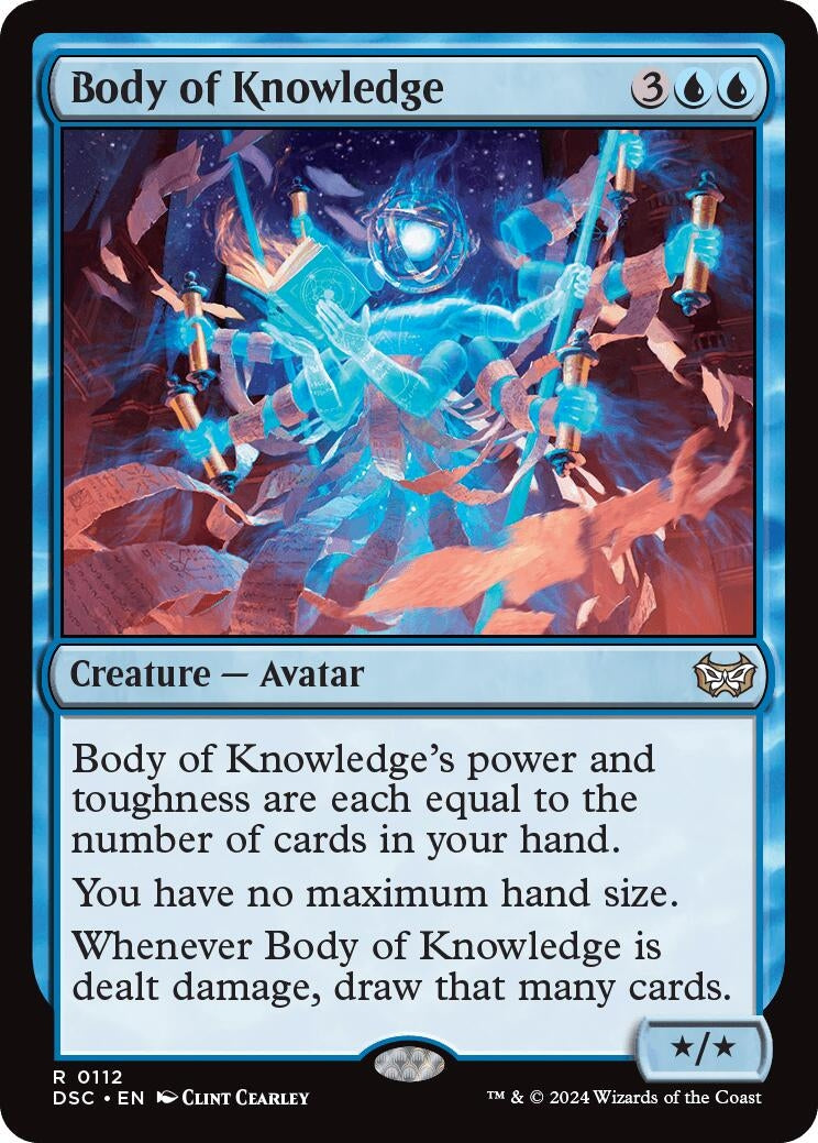 Image for Body of Knowledge (112) (DSC) - Magic: The Gathering