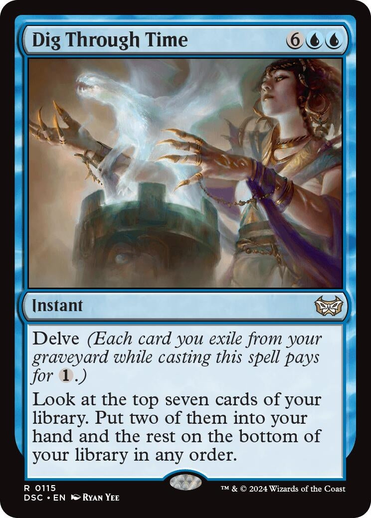 Image for Dig Through Time (115) (DSC) - Magic: The Gathering