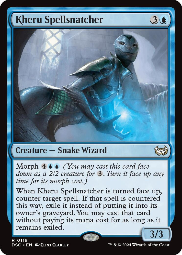 Image for Kheru Spellsnatcher (119) (DSC) - Magic: The Gathering