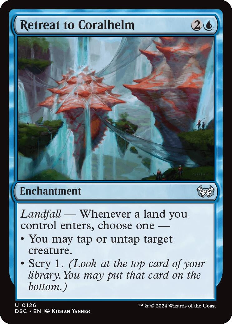 Image for Retreat to Coralhelm (126) (DSC) - Magic: The Gathering
