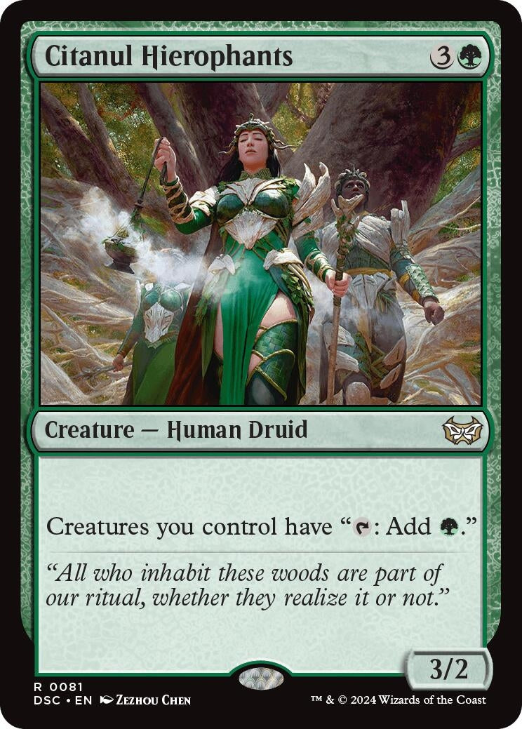 Image for Citanul Hierophants (81) (DSC) - Magic: The Gathering