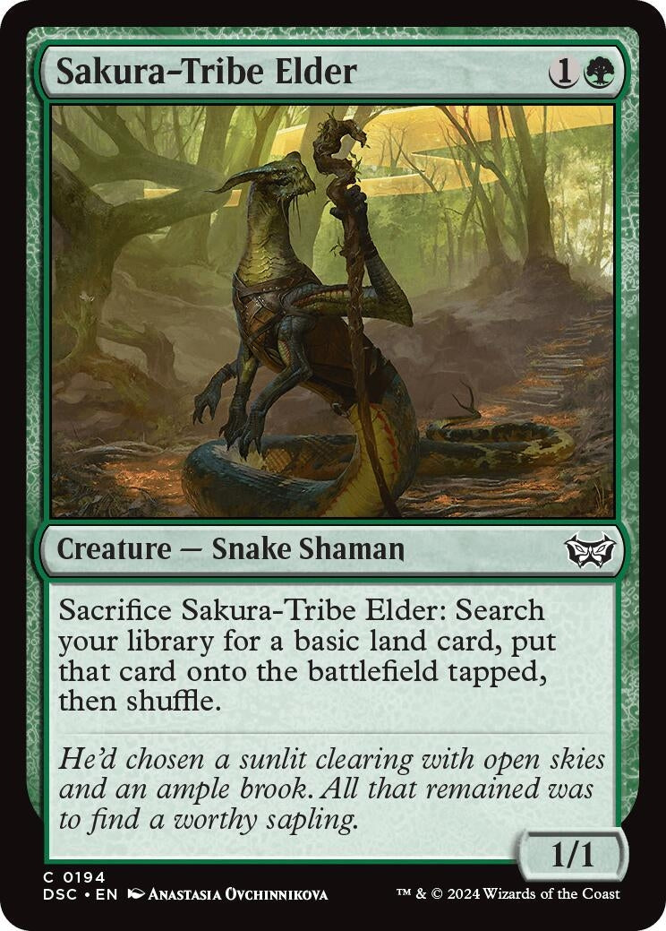 Image for Sakura-Tribe Elder (194) (DSC) - Magic: The Gathering