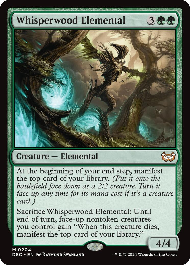 Image for Whisperwood Elemental (204) (DSC) - Magic: The Gathering