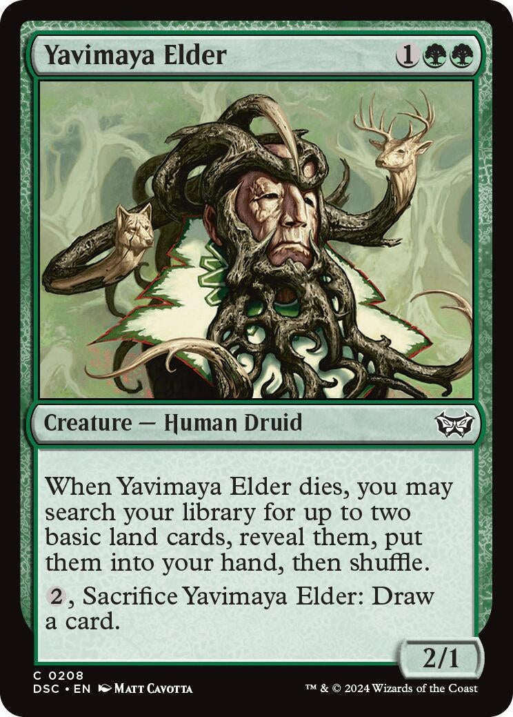 Image for Yavimaya Elder (208) (DSC) - Magic: The Gathering