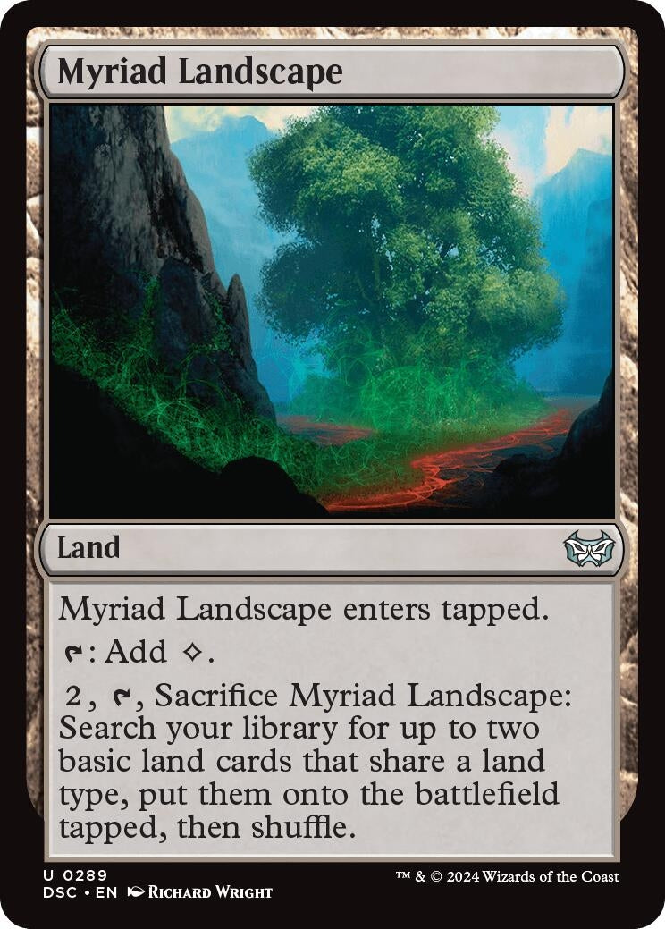 Image for Myriad Landscape (289) (DSC) - Magic: The Gathering