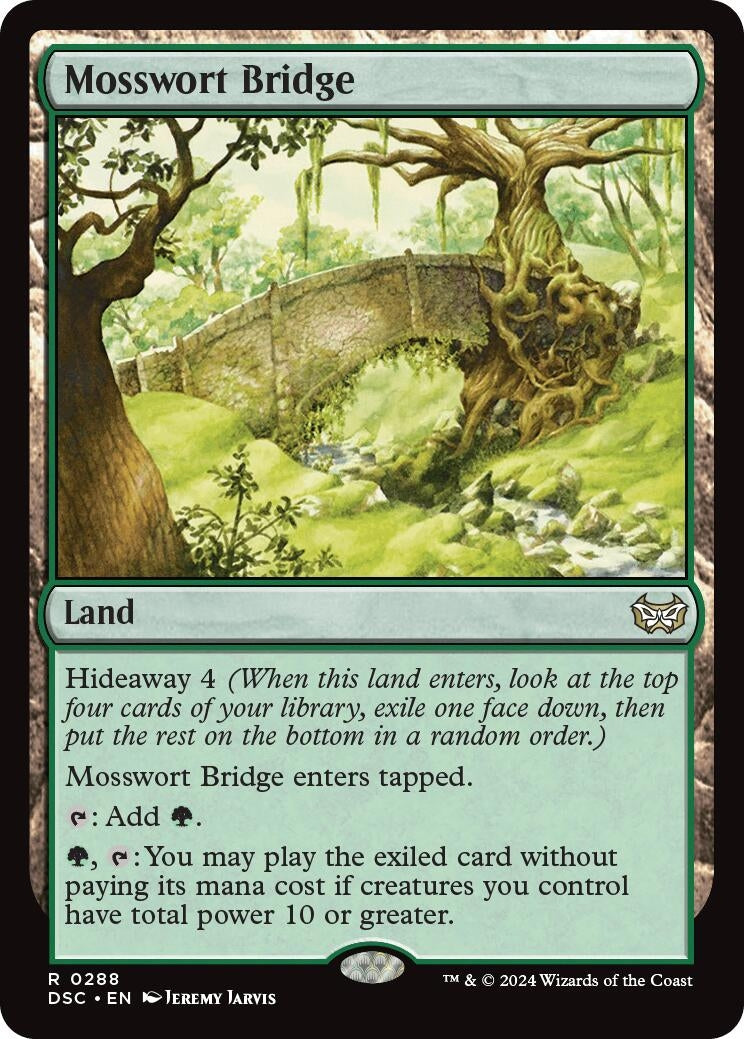 Image for Mosswort Bridge (288) (DSC) - Magic: The Gathering