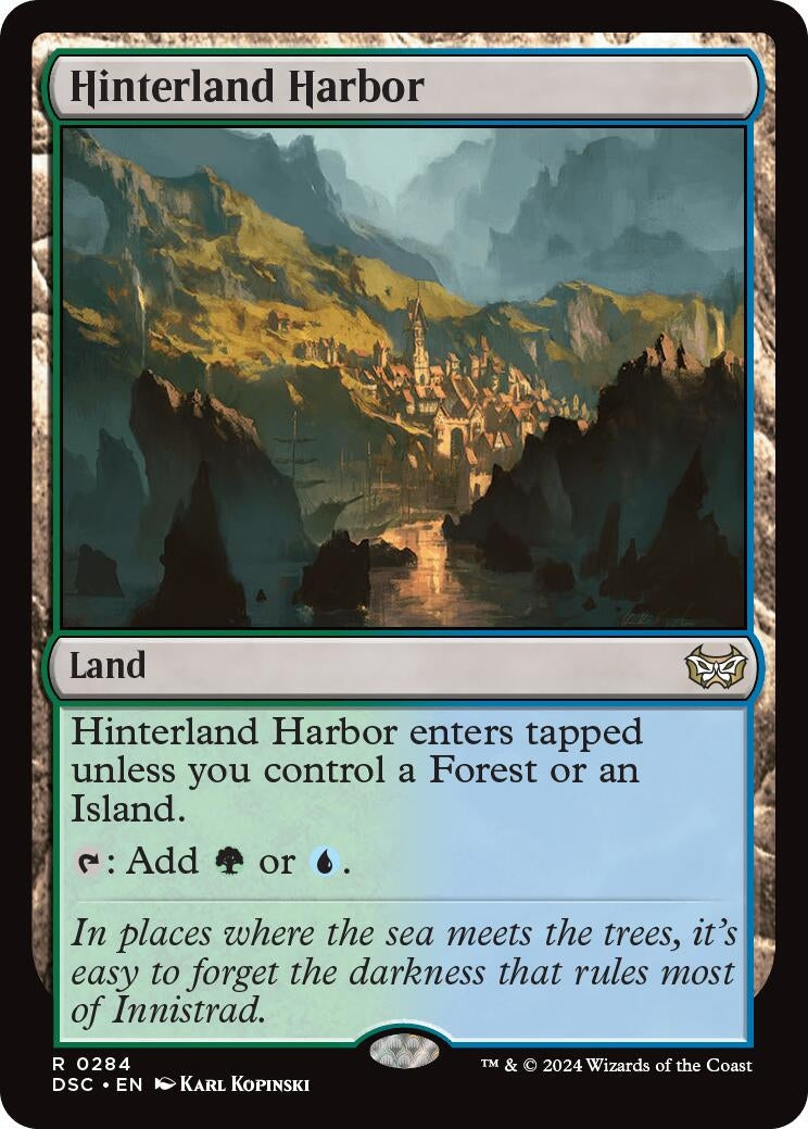Image for Hinterland Harbor (284) (DSC) - Magic: The Gathering