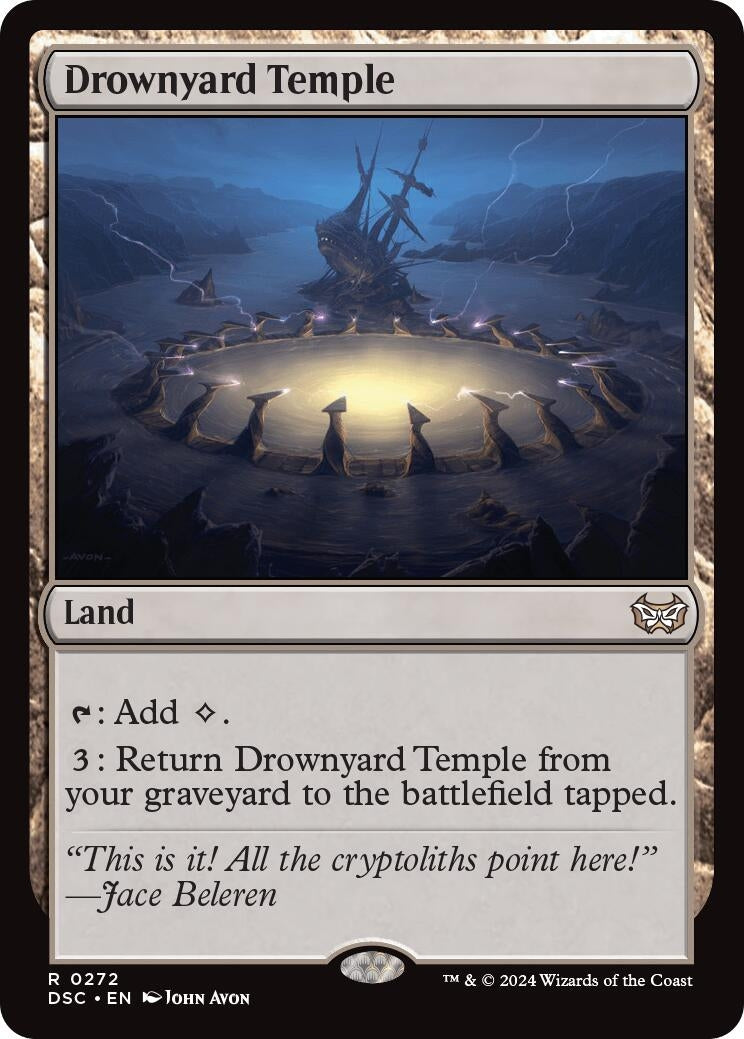 Image for Drownyard Temple (272) (DSC) - Magic: The Gathering