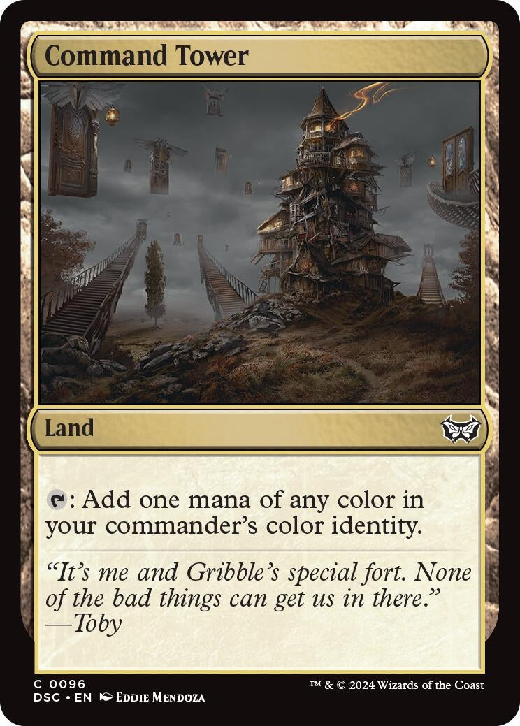Image for Command Tower (96) (DSC) - Magic: The Gathering