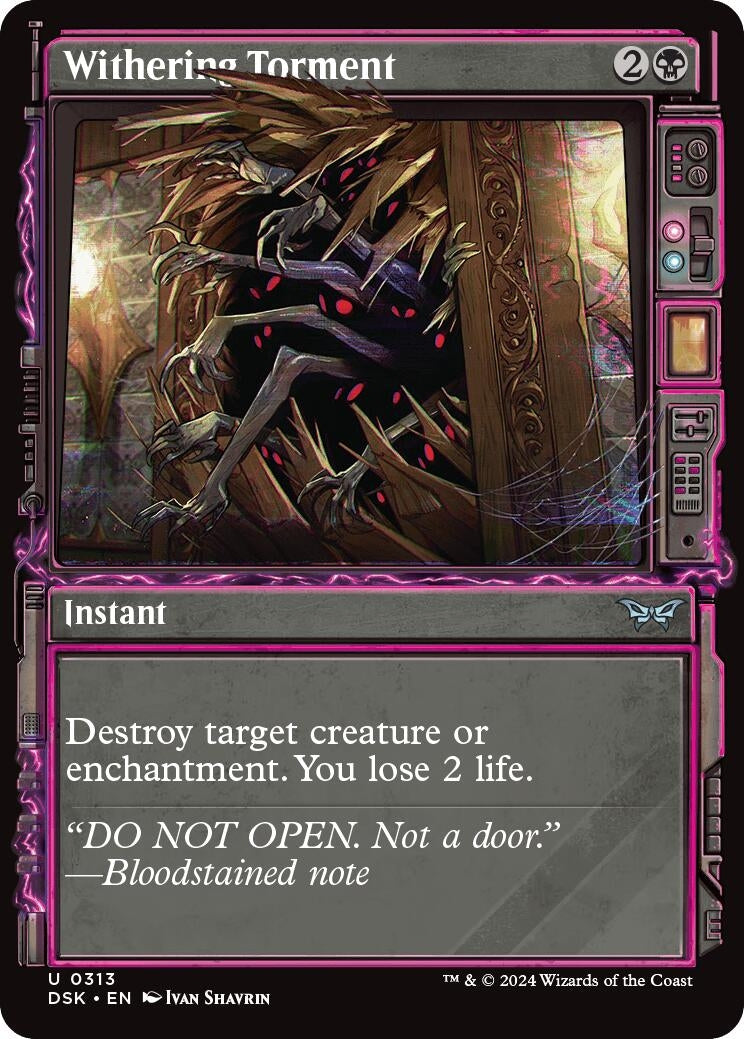 Image for Withering Torment (Showcase) (313) (DSK) - Magic: The Gathering