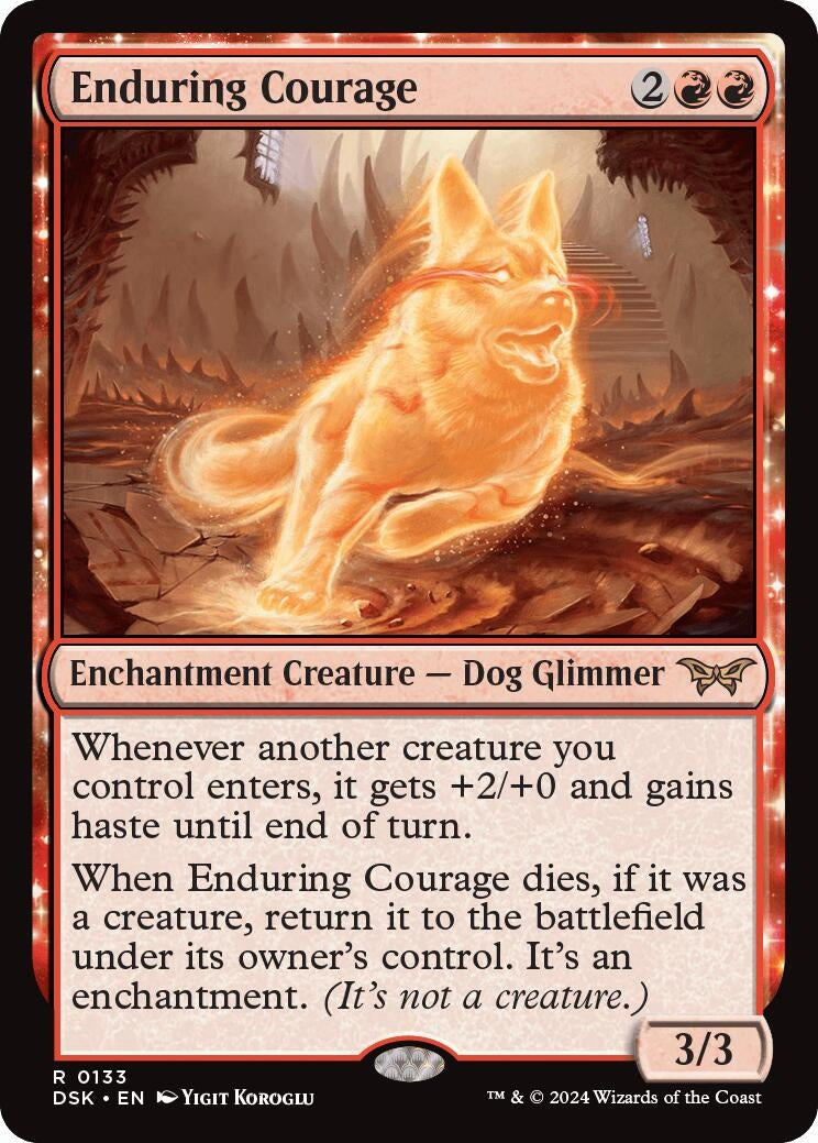 Image for Enduring Courage (133) (DSK) - Magic: The Gathering