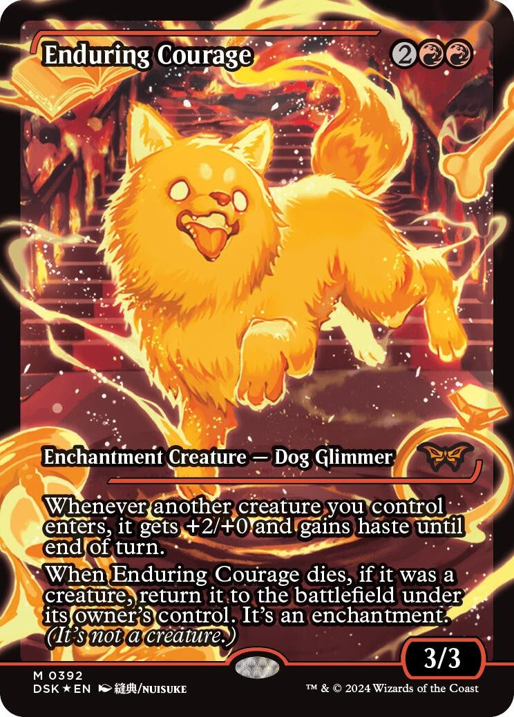 Image for Enduring Courage (Showcase) (392) (DSK) - Magic: The Gathering