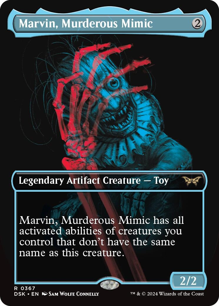Image for Marvin, Murderous Mimic (Showcase) (367) (DSK) - Magic: The Gathering