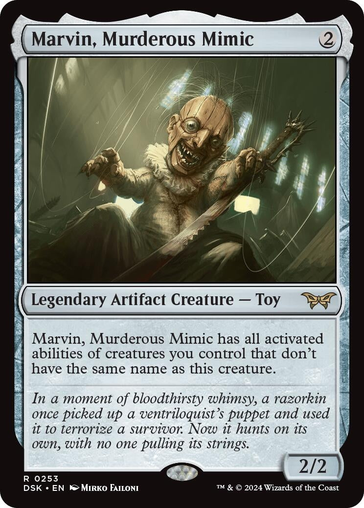 Image for Marvin, Murderous Mimic (253) (DSK) - Magic: The Gathering
