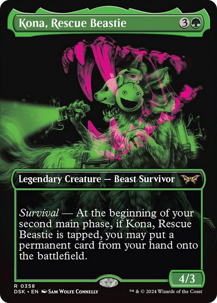 Image for Kona, Rescue Beastie (Showcase) (358) (DSK) - Magic: The Gathering