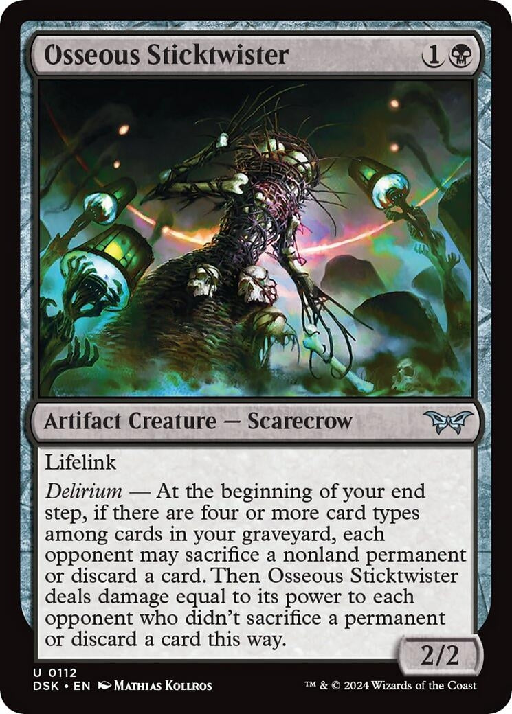 Image for Osseous Sticktwister (112) (DSK) - Magic: The Gathering