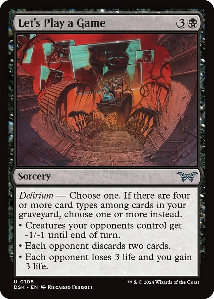 Image for Let's Play a Game (105) (DSK) - Magic: The Gathering