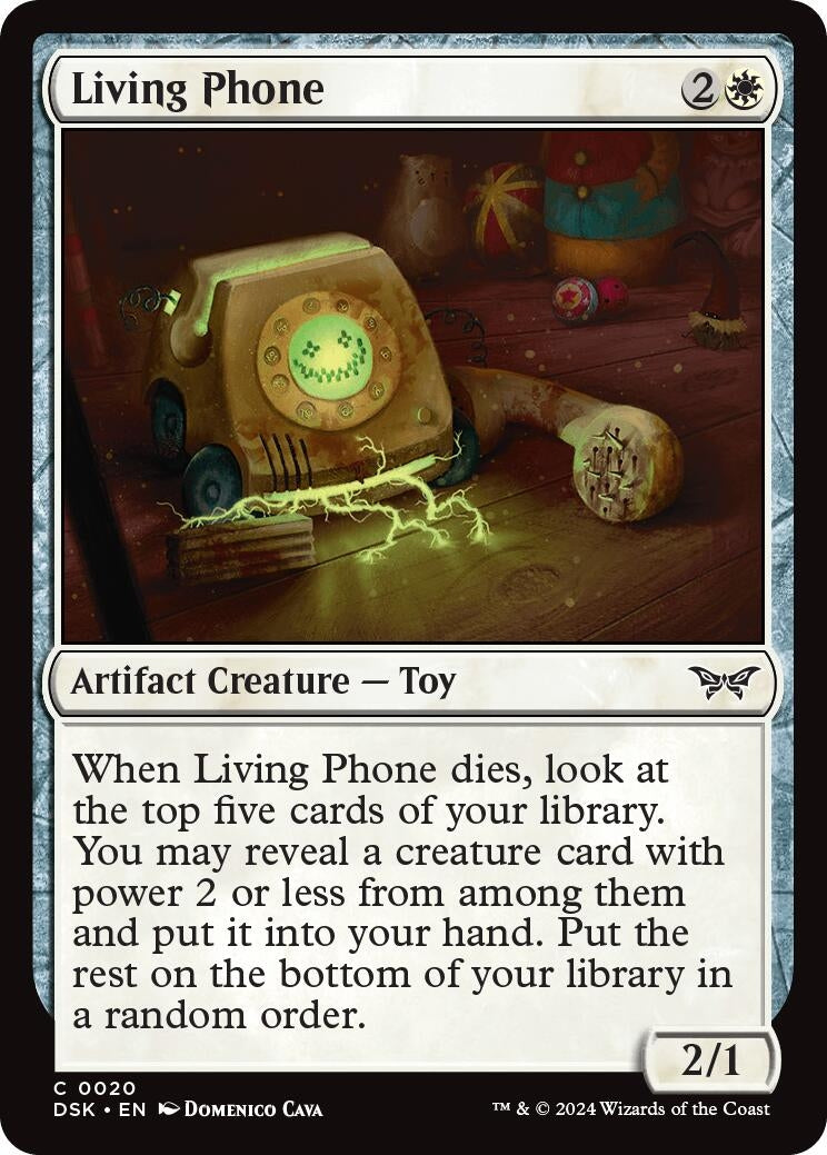 Image for Living Phone (20) (DSK) - Magic: The Gathering