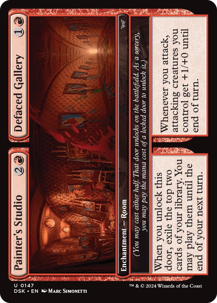 Image for Painter's Studio // Defaced Gallery (147) (DSK) - Magic: The Gathering