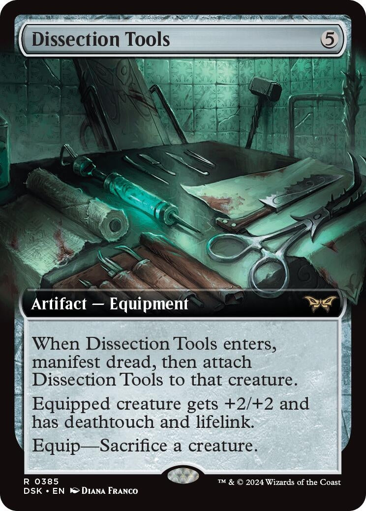 Image for Dissection Tools (Extended Art) (385) (DSK) - Magic: The Gathering