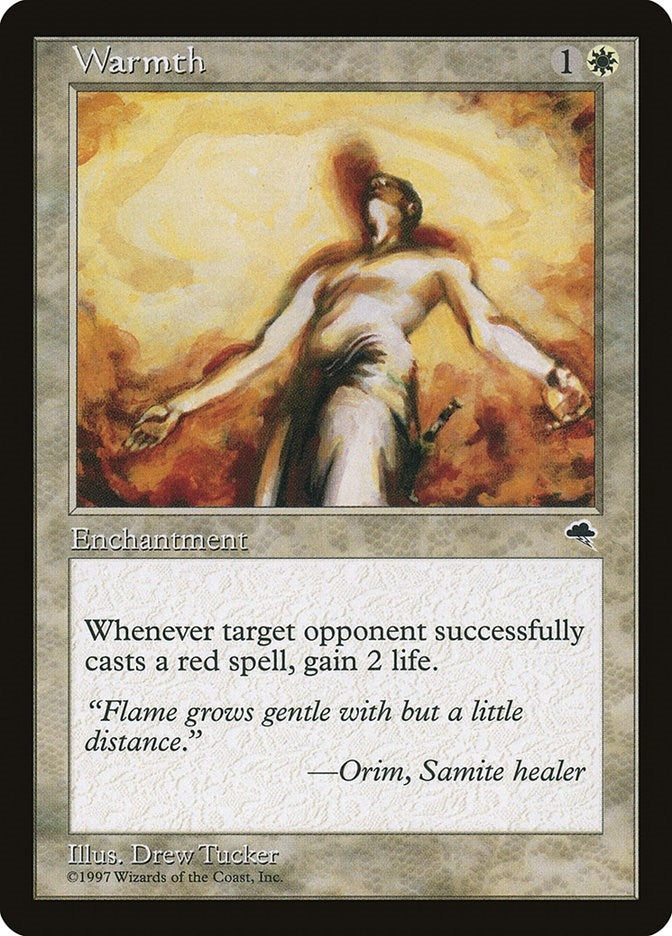 Image for Warmth (51) (TMP) - Magic: The Gathering