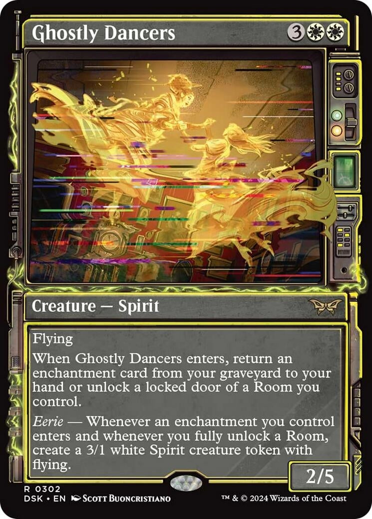 Image for Ghostly Dancers (Showcase) (302) (DSK) - Magic: The Gathering