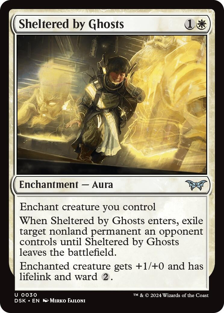Image for Sheltered by Ghosts (30) (DSK) - Magic: The Gathering