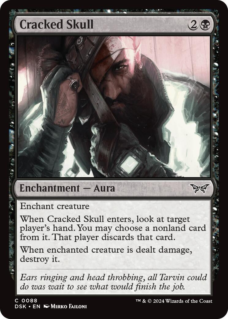 Image for Cracked Skull (88) (DSK) - Magic: The Gathering