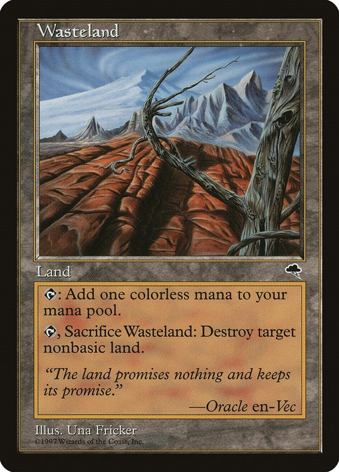 Image for Wasteland (330) (TMP) - Magic: The Gathering