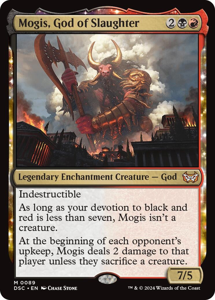 Image for Mogis, God of Slaughter (89) (DSC) - Magic: The Gathering