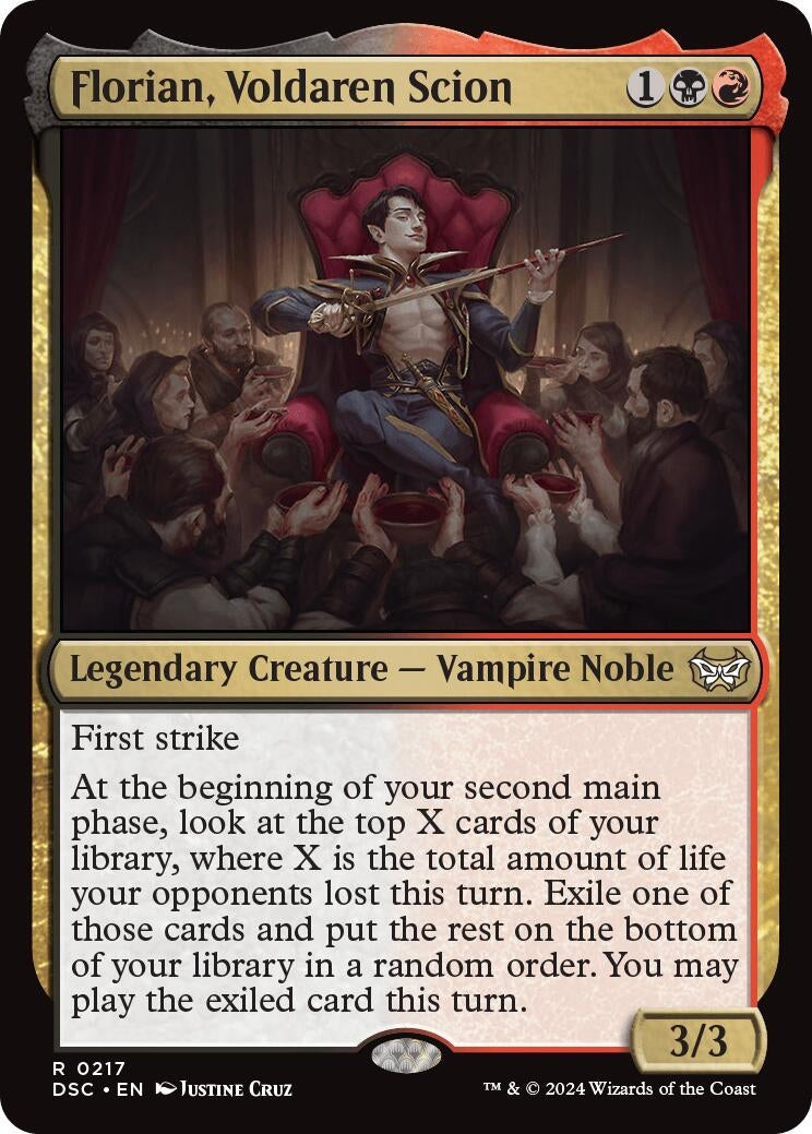 Image for Florian, Voldaren Scion (217) (DSC) - Magic: The Gathering