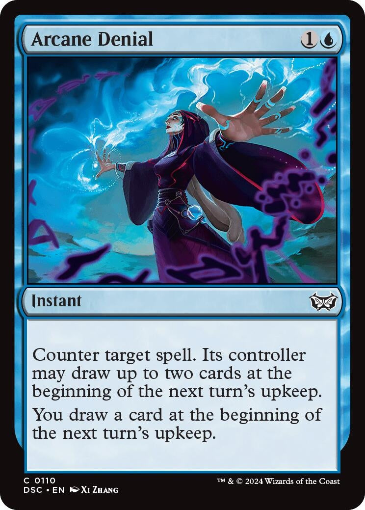 Image for Arcane Denial (110) (DSC) - Magic: The Gathering