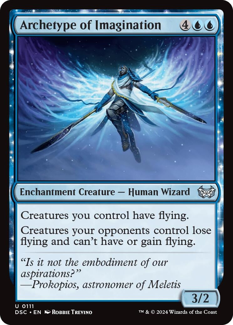 Image for Archetype of Imagination (111) (DSC) - Magic: The Gathering