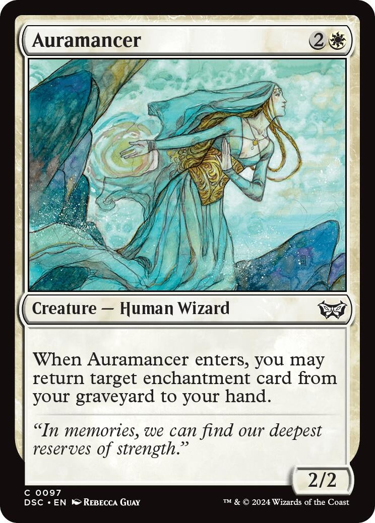 Image for Auramancer (97) (DSC) - Magic: The Gathering