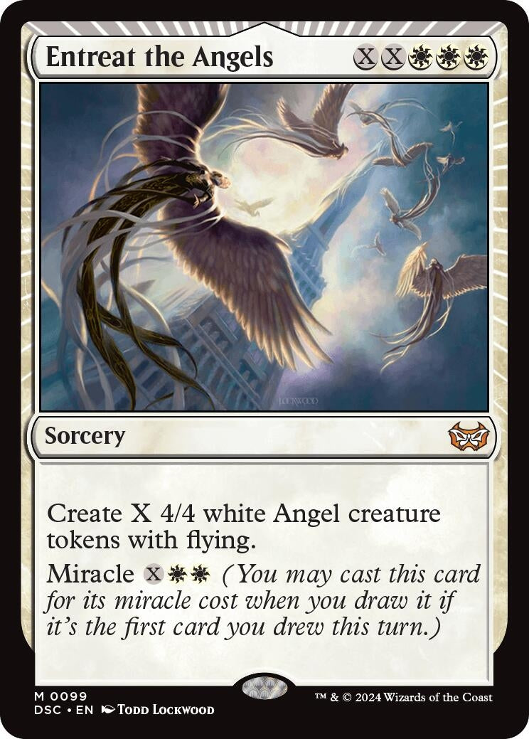 Image for Entreat the Angels (99) (DSC) - Magic: The Gathering