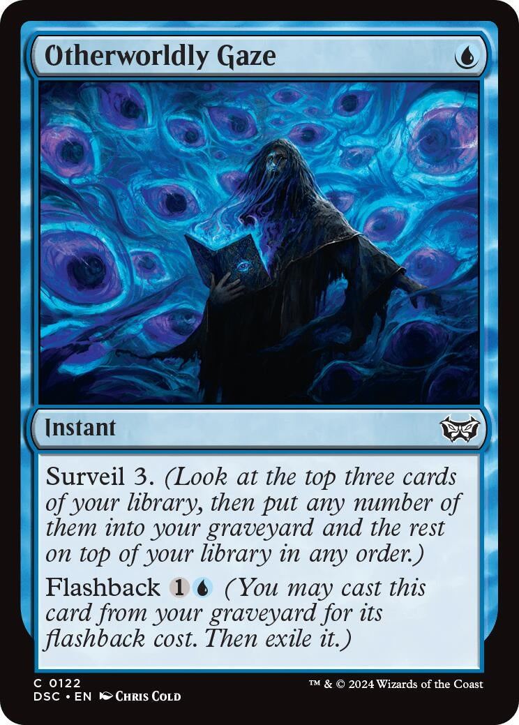 Image for Otherworldly Gaze (122) (DSC) - Magic: The Gathering