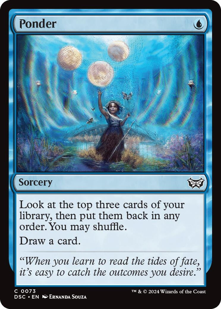 Image for Ponder (73) (DSC) - Magic: The Gathering