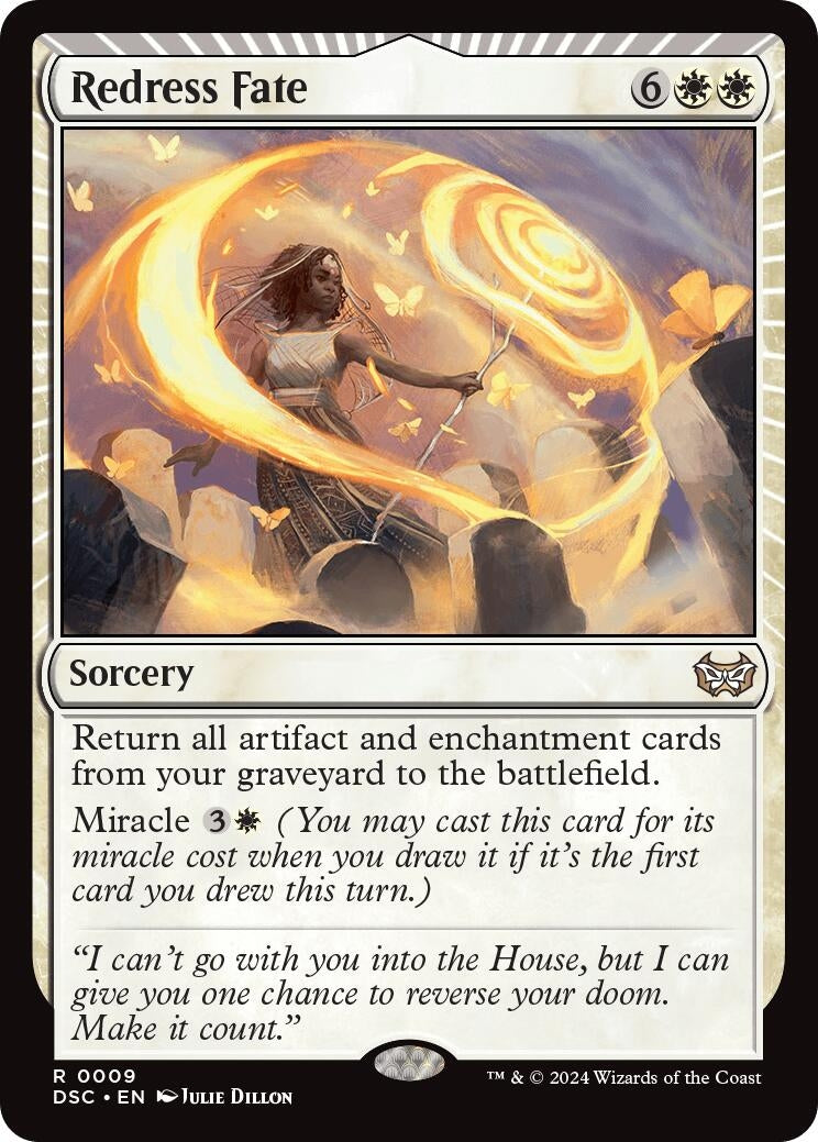 Image for Redress Fate (9) (DSC) - Magic: The Gathering