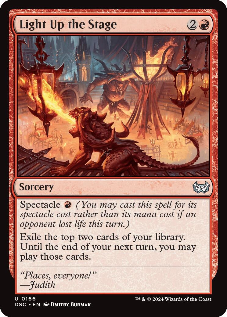 Image for Light Up the Stage (166) (DSC) - Magic: The Gathering
