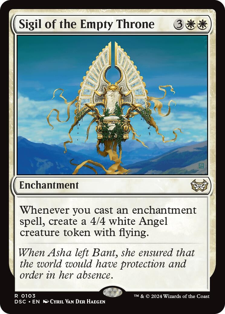 Image for Sigil of the Empty Throne (103) (DSC) - Magic: The Gathering