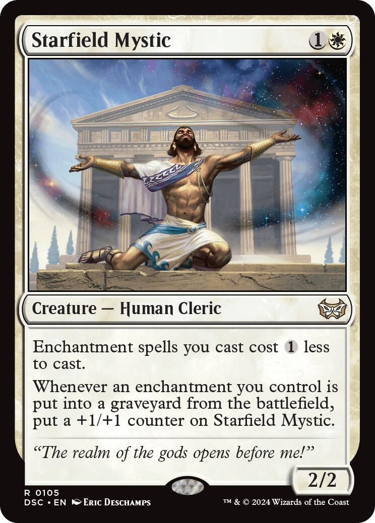 Image for Starfield Mystic (105) (DSC) - Magic: The Gathering