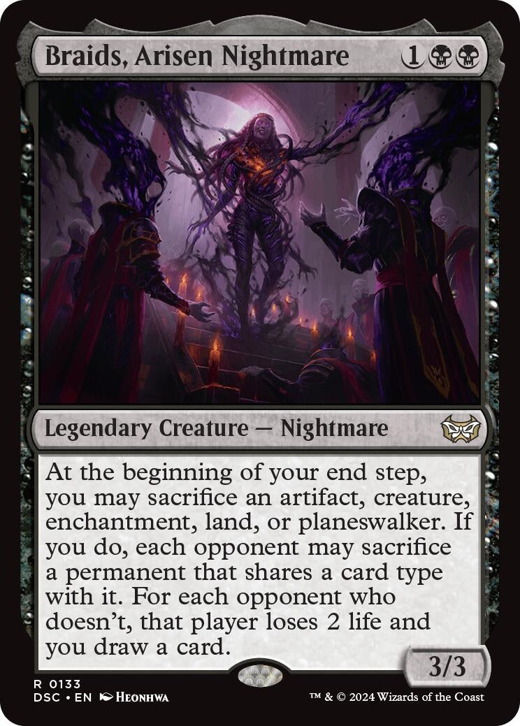 Image for Braids, Arisen Nightmare (133) (DSC) - Magic: The Gathering