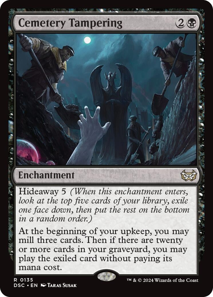 Image for Cemetery Tampering (135) (DSC) - Magic: The Gathering